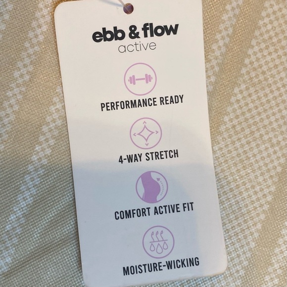 Ebb & Flow Flair Leg Gray Leggings: Size - XL : NWT - Picture 4 of 5